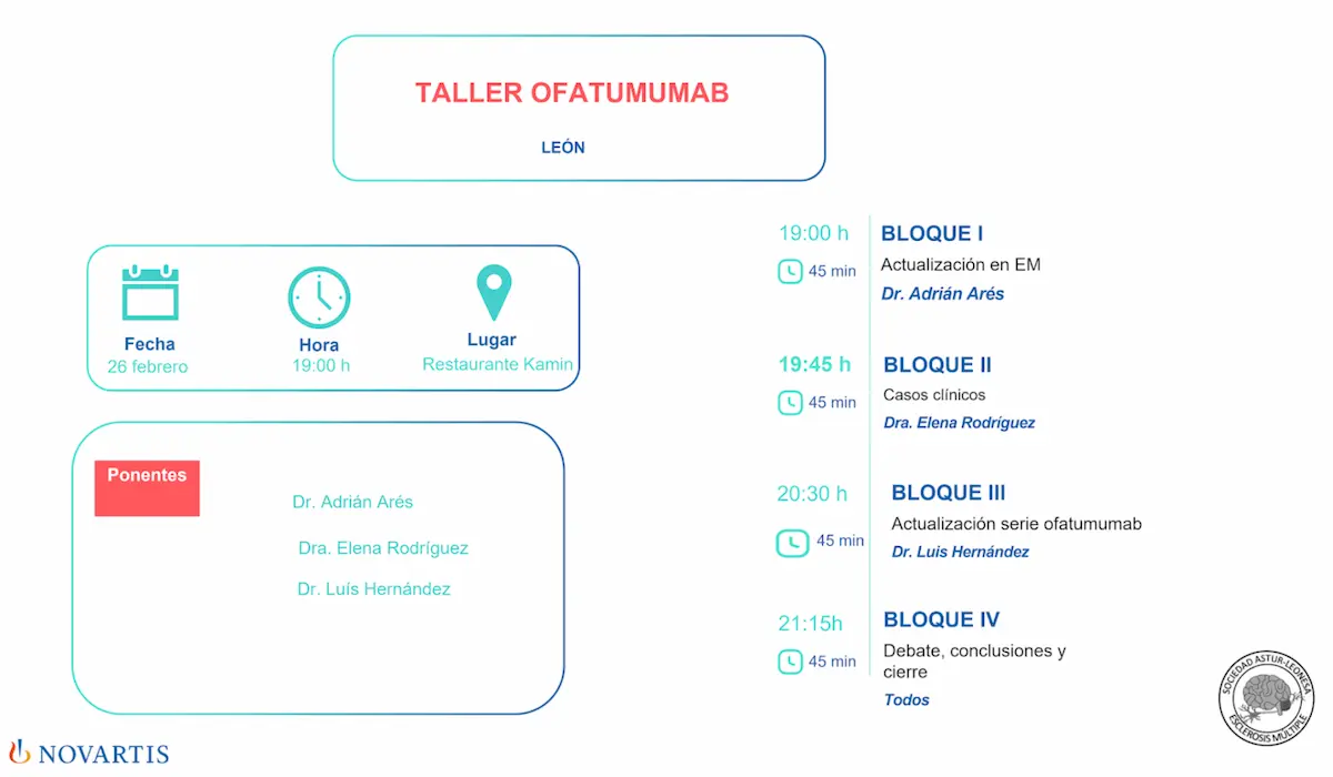 Taller Ofatumumab en León